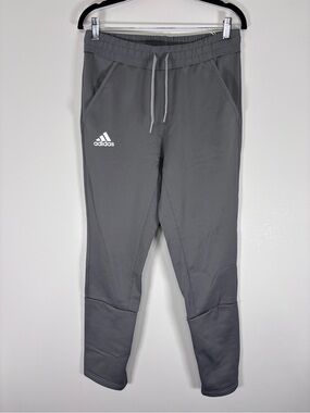 NWT Adidas Grey Tapered Joggers Training Pants
